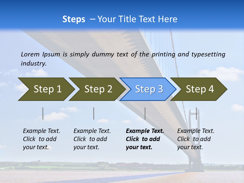Cable Suicide Port PowerPoint Template
