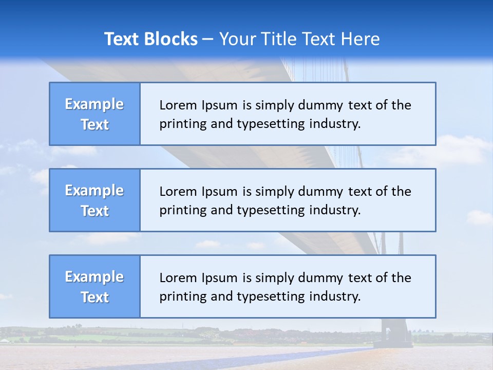Cable Suicide Port PowerPoint Template