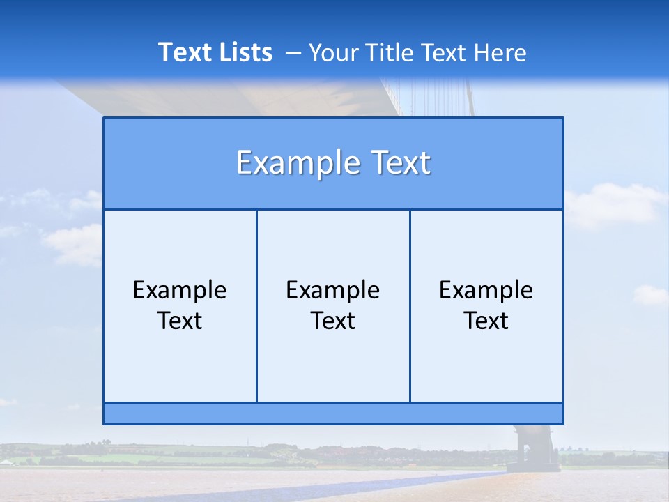 Cable Suicide Port PowerPoint Template