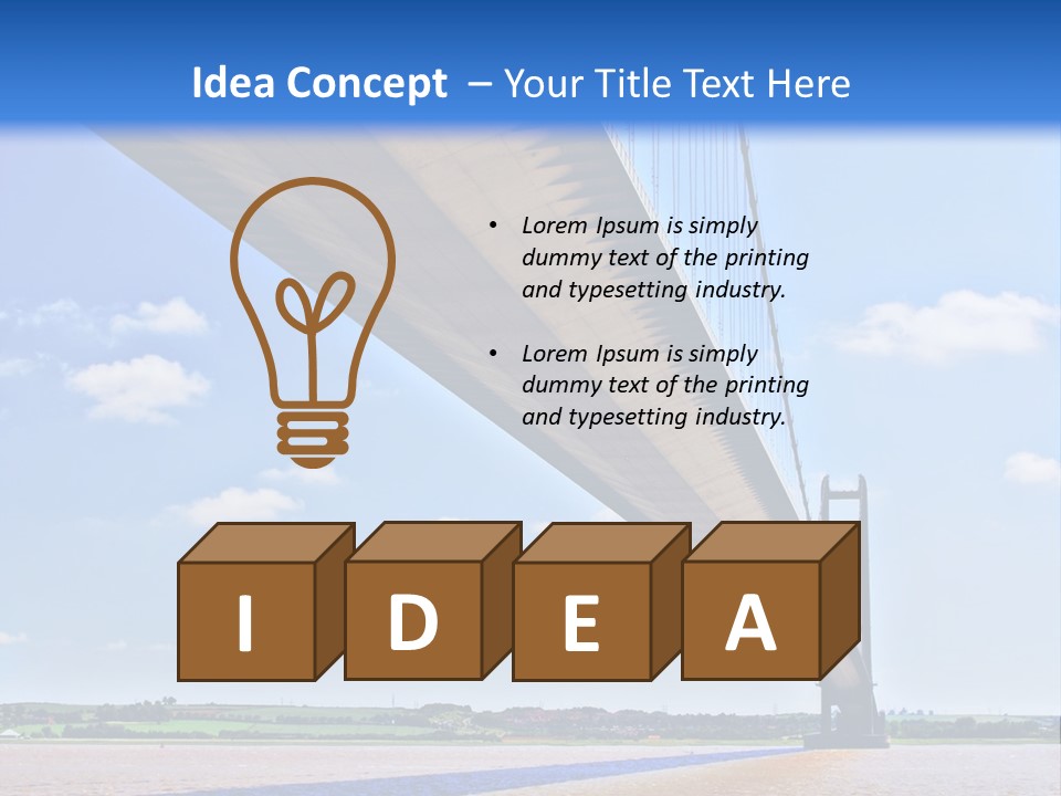 Cable Suicide Port PowerPoint Template