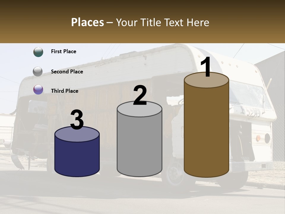 Damaged Repair Land PowerPoint Template