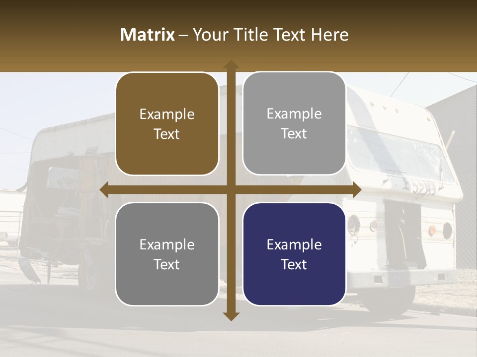 Damaged Repair Land PowerPoint Template