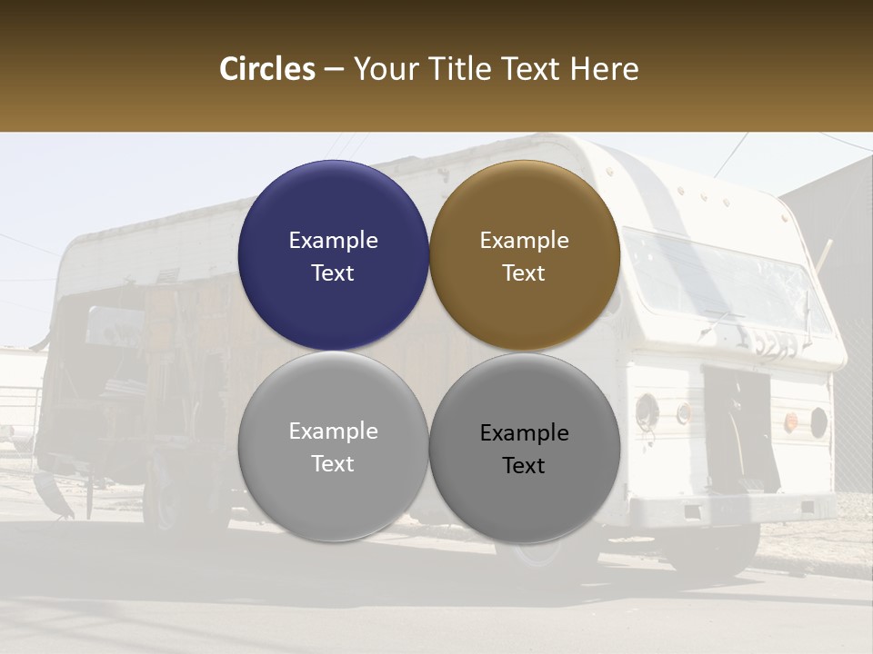 Damaged Repair Land PowerPoint Template