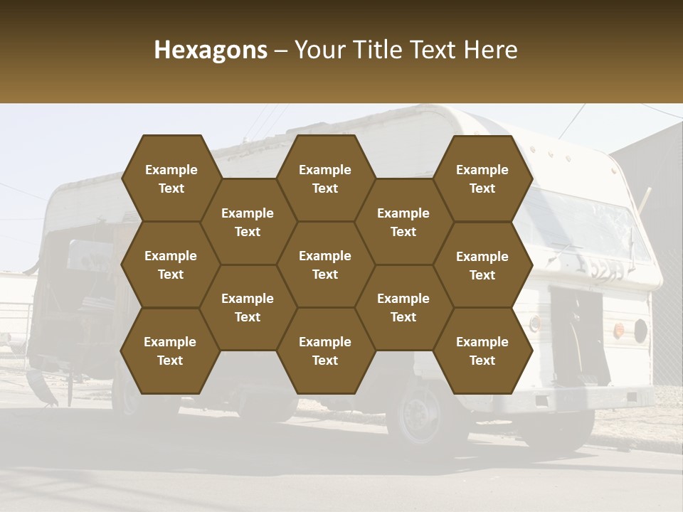 Damaged Repair Land PowerPoint Template