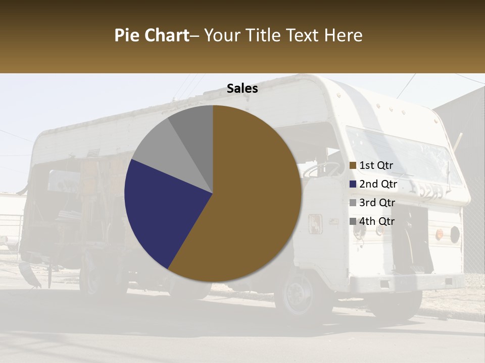 Damaged Repair Land PowerPoint Template