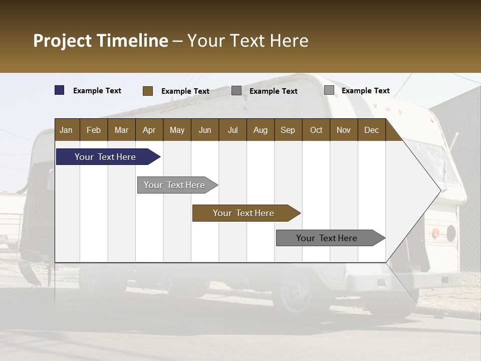 Damaged Repair Land PowerPoint Template