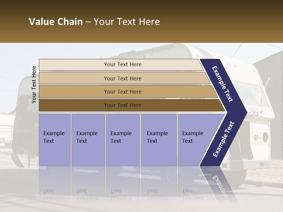 Damaged Repair Land PowerPoint Template