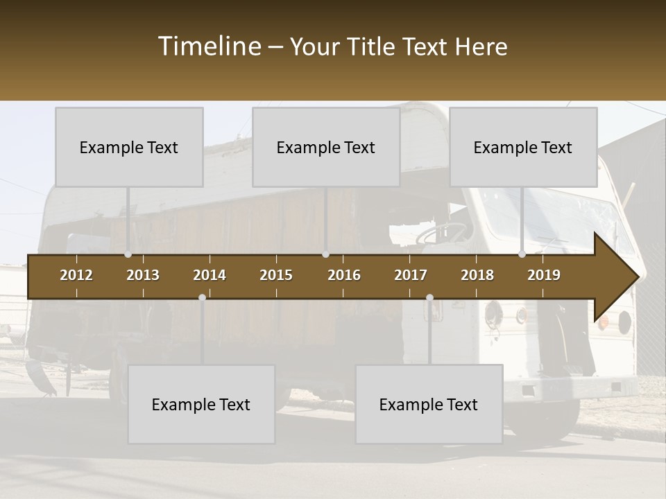 Damaged Repair Land PowerPoint Template