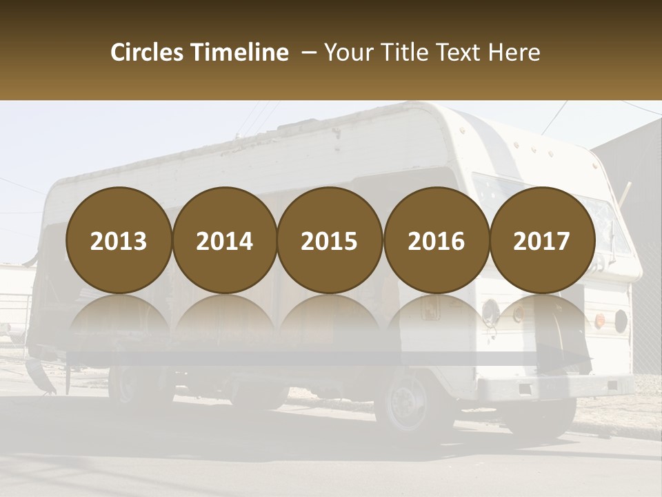 Damaged Repair Land PowerPoint Template