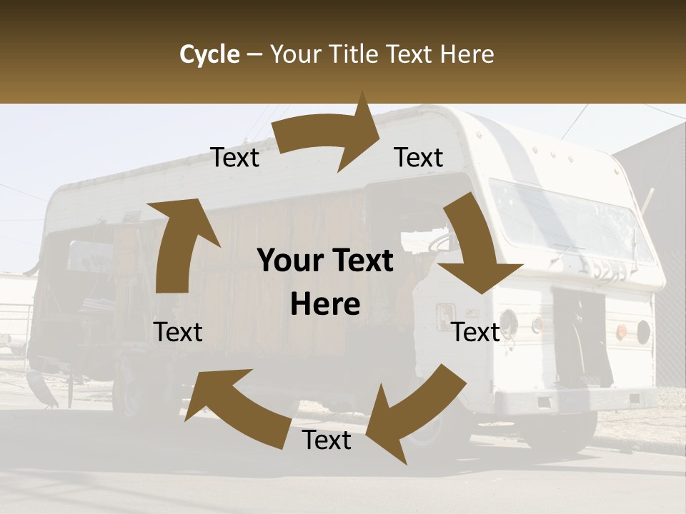 Damaged Repair Land PowerPoint Template