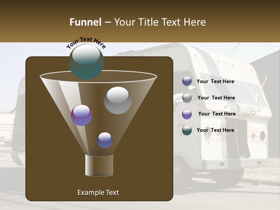 Damaged Repair Land PowerPoint Template
