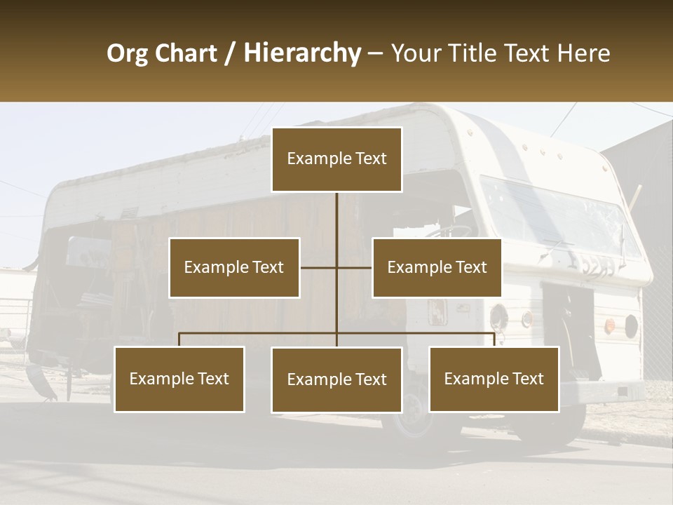Damaged Repair Land PowerPoint Template