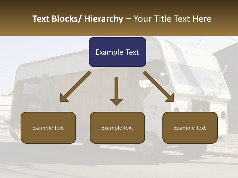 Damaged Repair Land PowerPoint Template