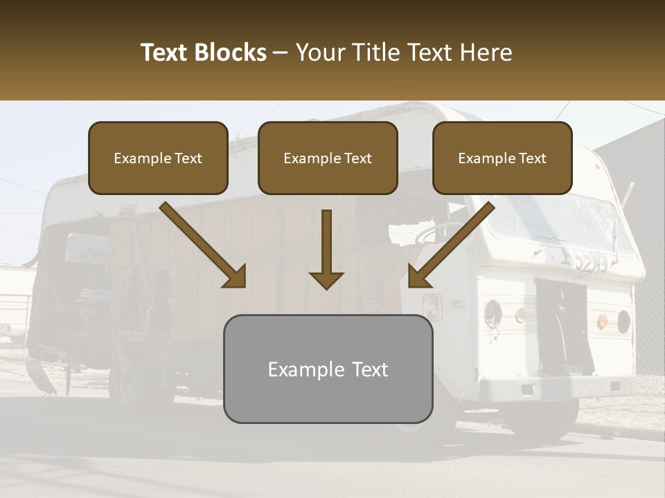 Damaged Repair Land PowerPoint Template