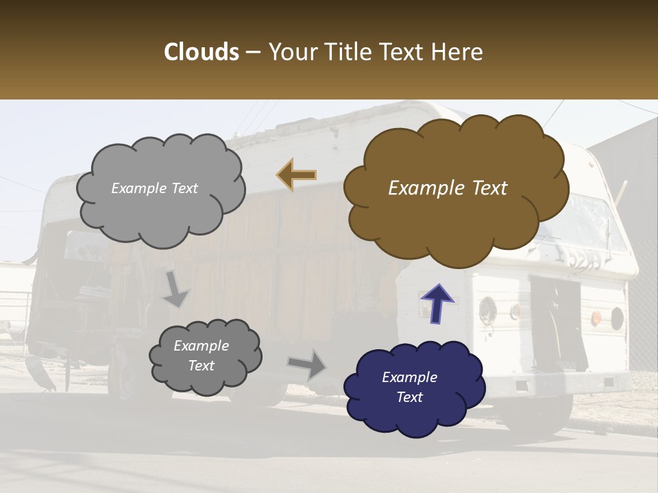 Damaged Repair Land PowerPoint Template