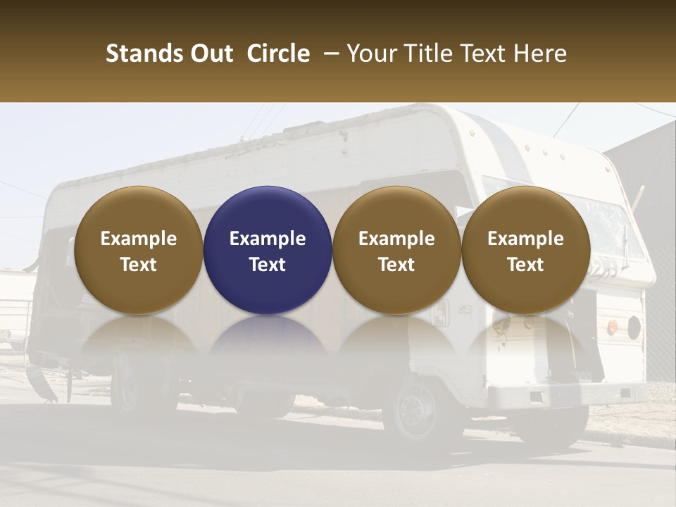 Damaged Repair Land PowerPoint Template