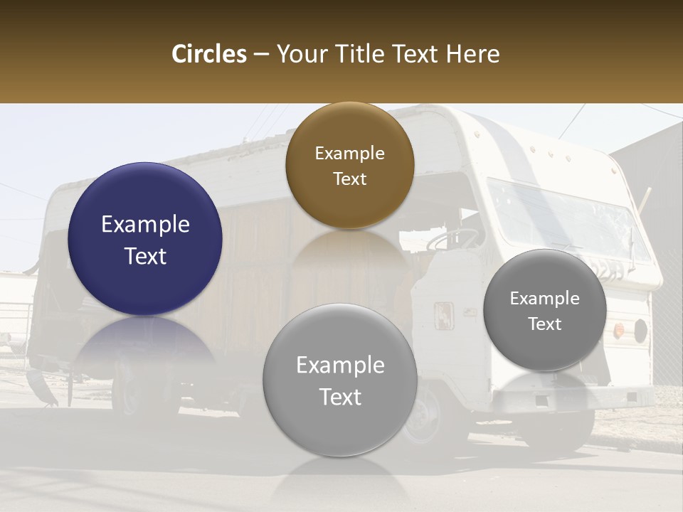 Damaged Repair Land PowerPoint Template
