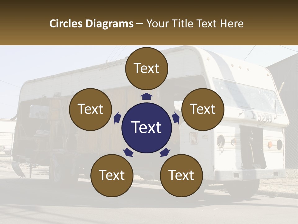 Damaged Repair Land PowerPoint Template