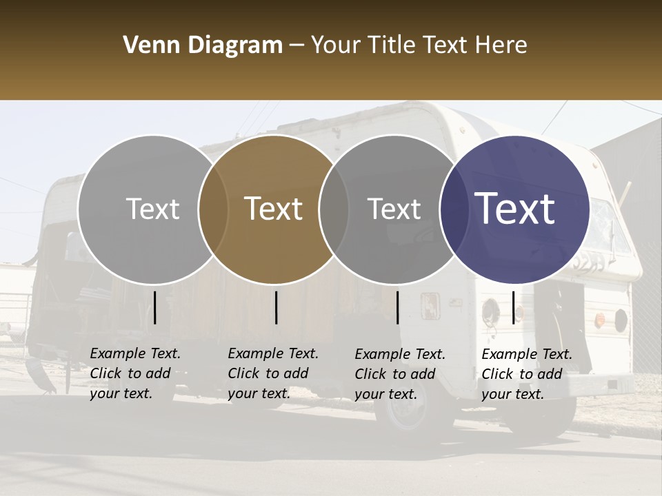 Damaged Repair Land PowerPoint Template