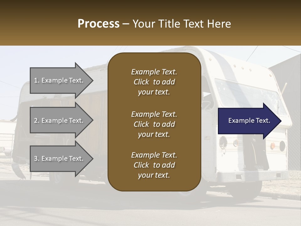 Damaged Repair Land PowerPoint Template