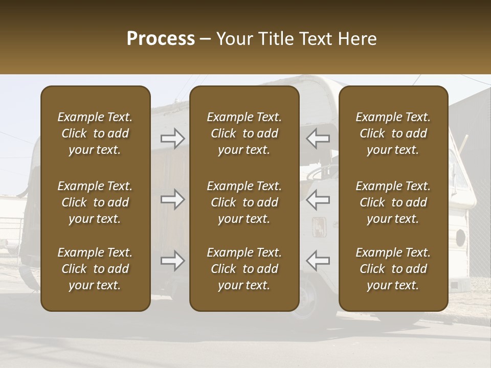 Damaged Repair Land PowerPoint Template