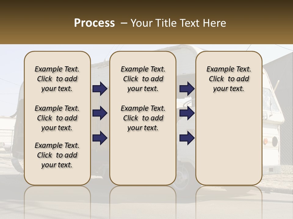 Damaged Repair Land PowerPoint Template
