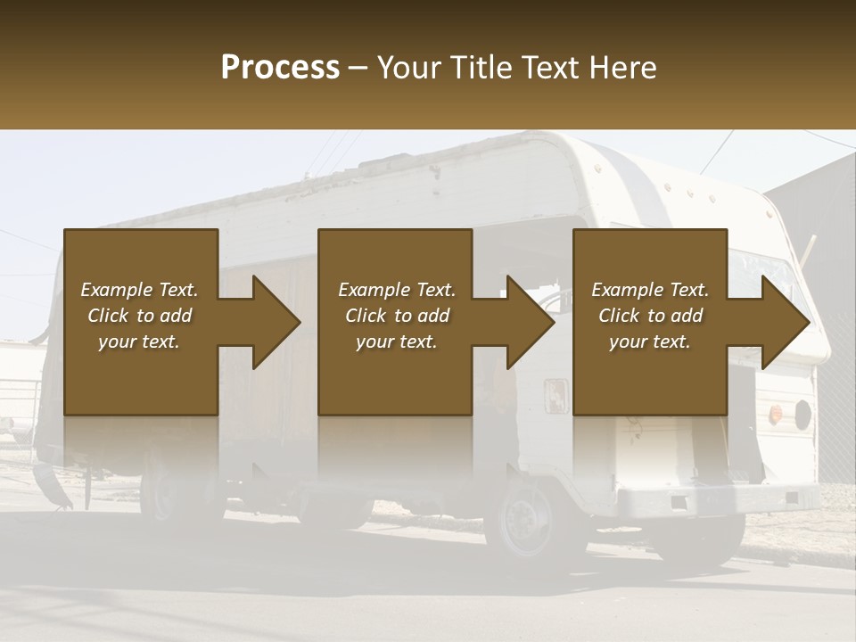 Damaged Repair Land PowerPoint Template