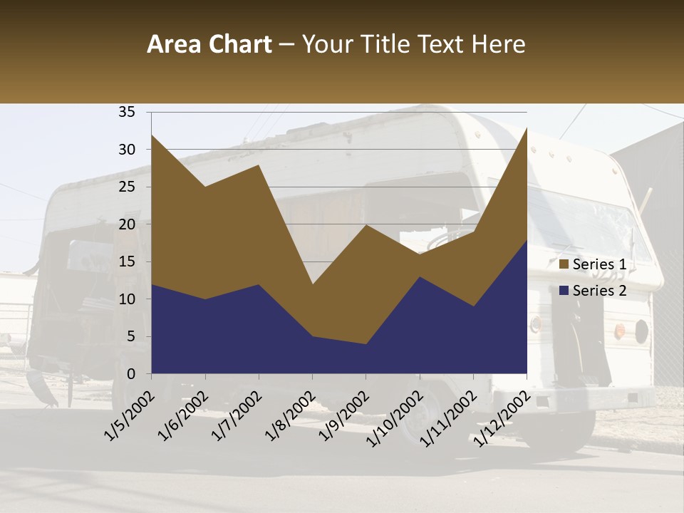 Damaged Repair Land PowerPoint Template