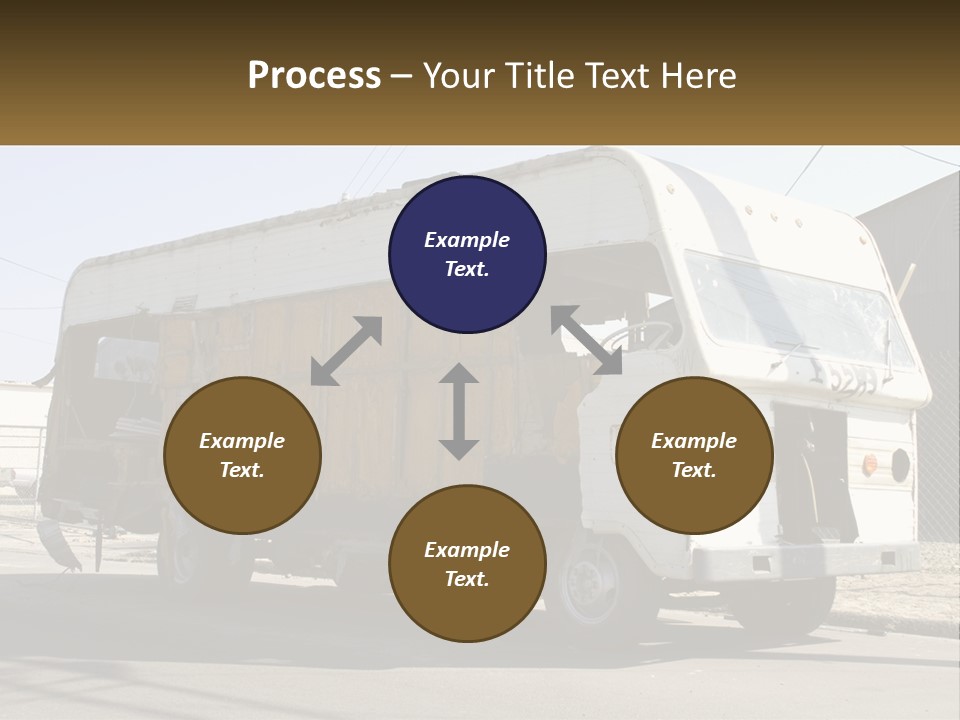 Damaged Repair Land PowerPoint Template