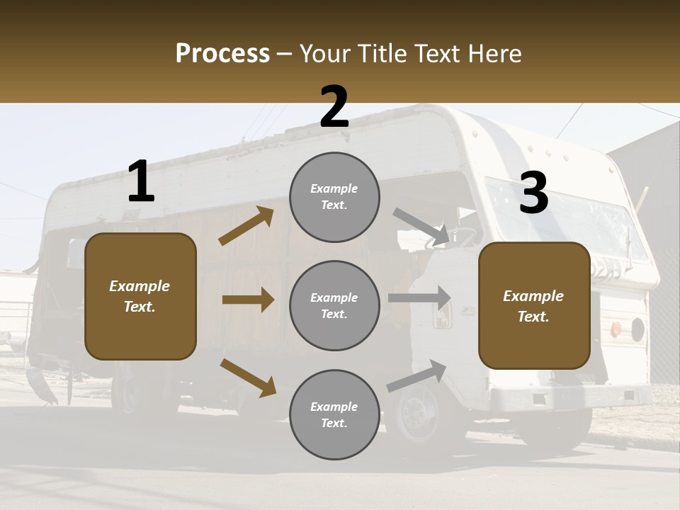 Damaged Repair Land PowerPoint Template