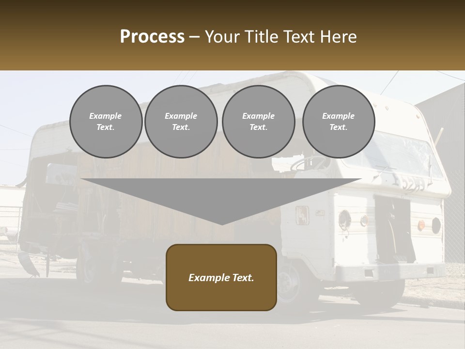 Damaged Repair Land PowerPoint Template
