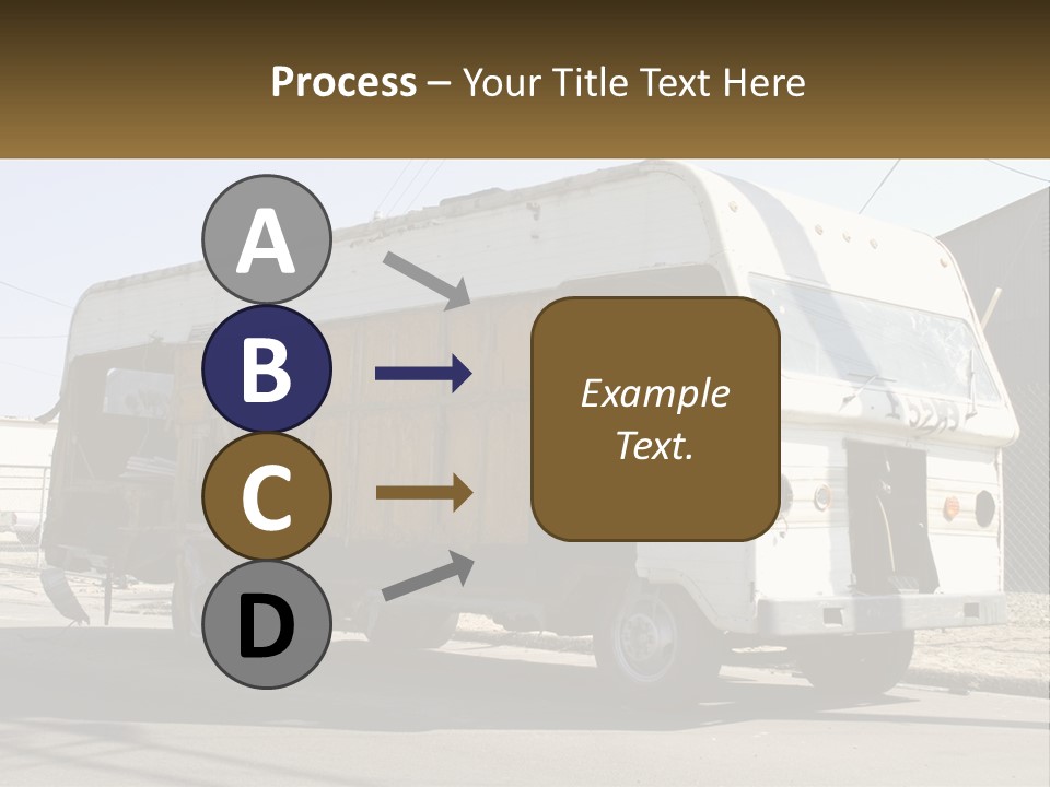 Damaged Repair Land PowerPoint Template