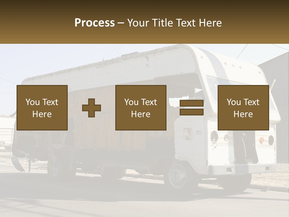 Damaged Repair Land PowerPoint Template