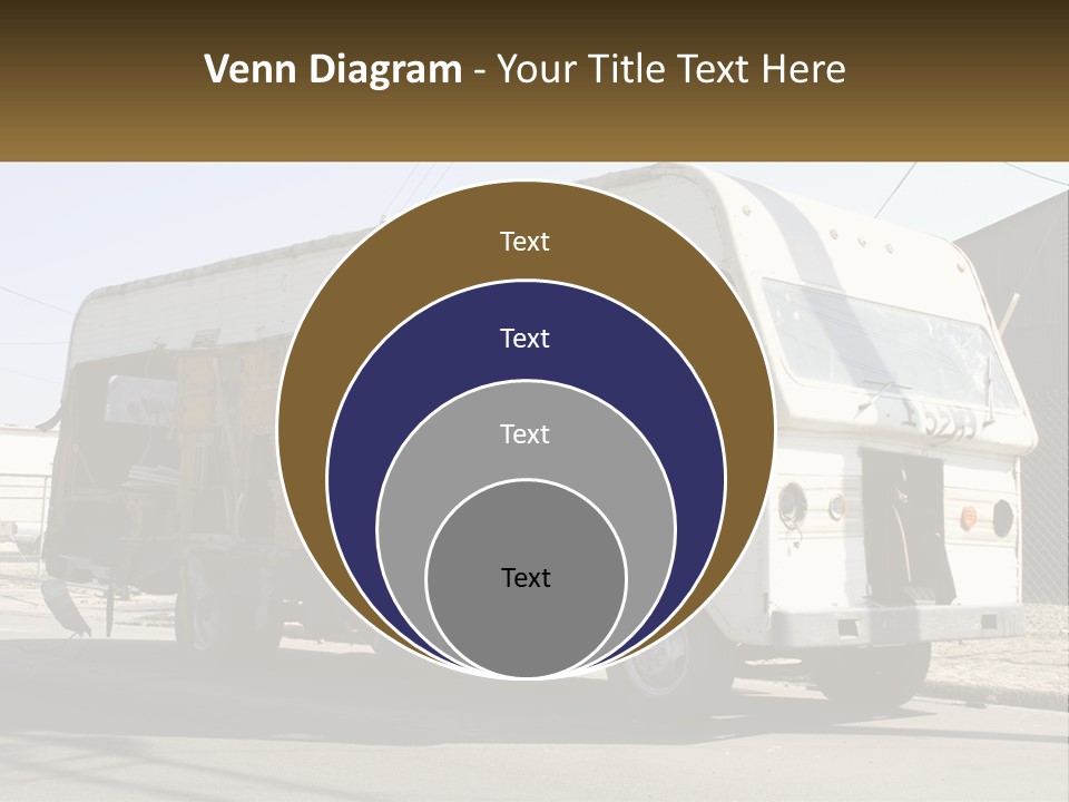 Damaged Repair Land PowerPoint Template