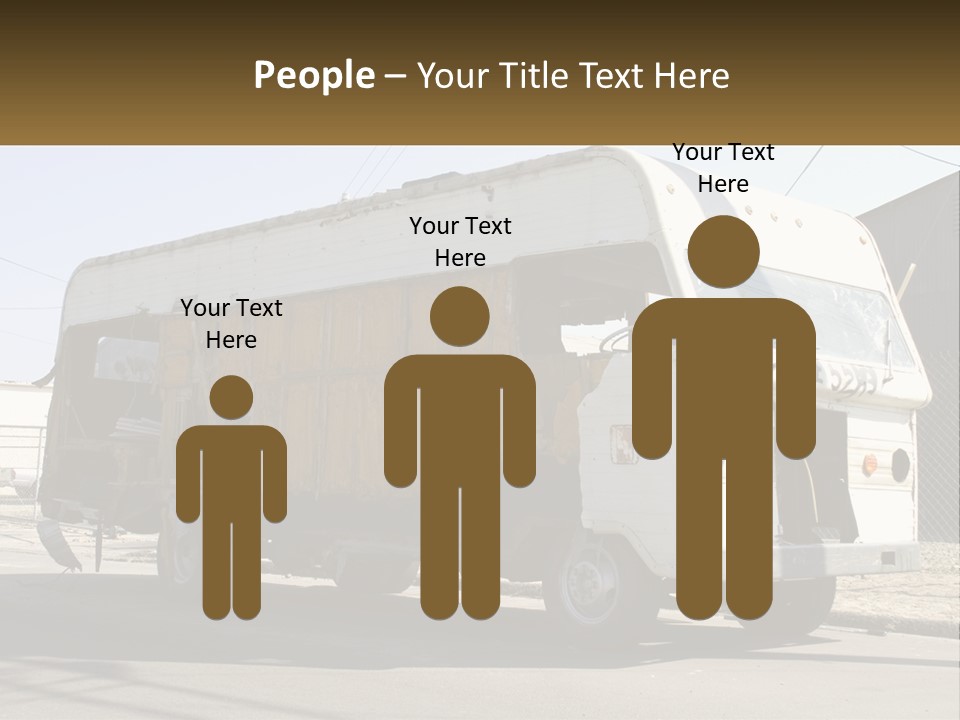 Damaged Repair Land PowerPoint Template