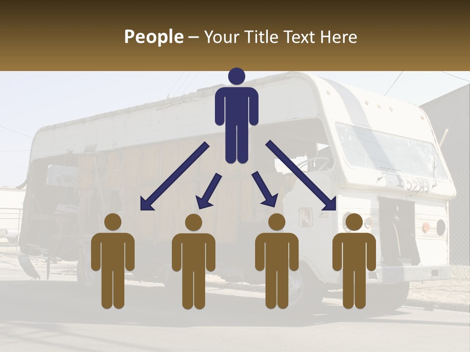 Damaged Repair Land PowerPoint Template