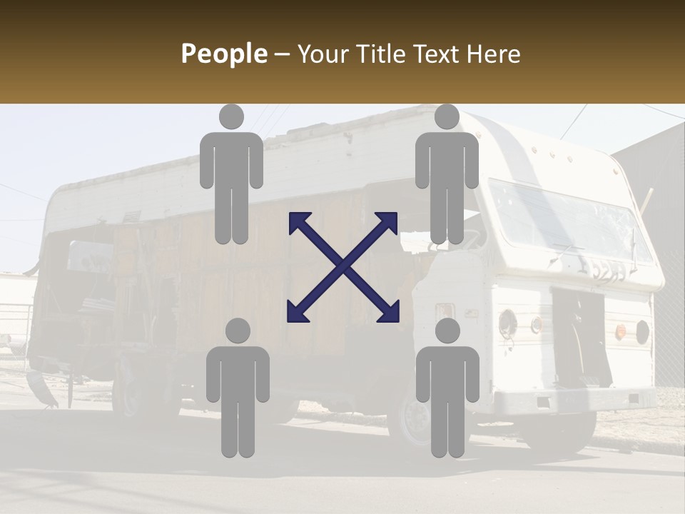 Damaged Repair Land PowerPoint Template