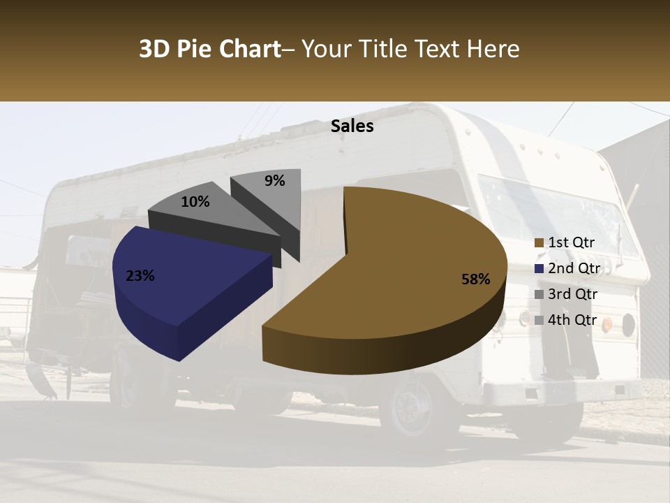Damaged Repair Land PowerPoint Template
