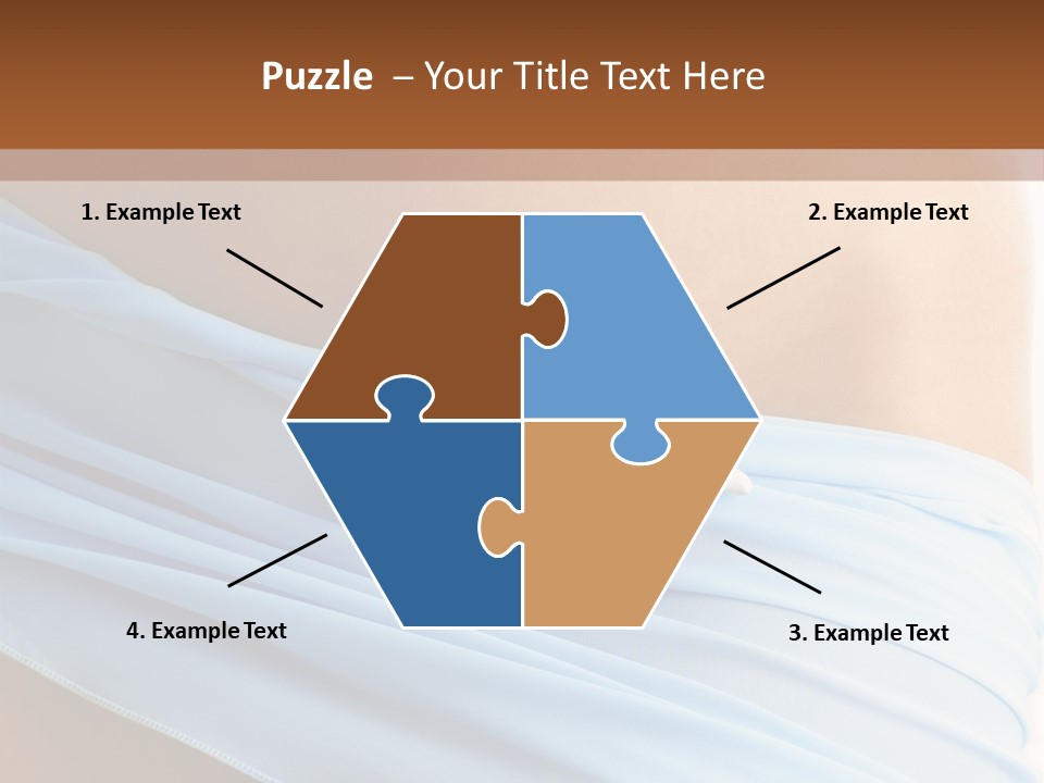 Silk Curve Waist PowerPoint Template