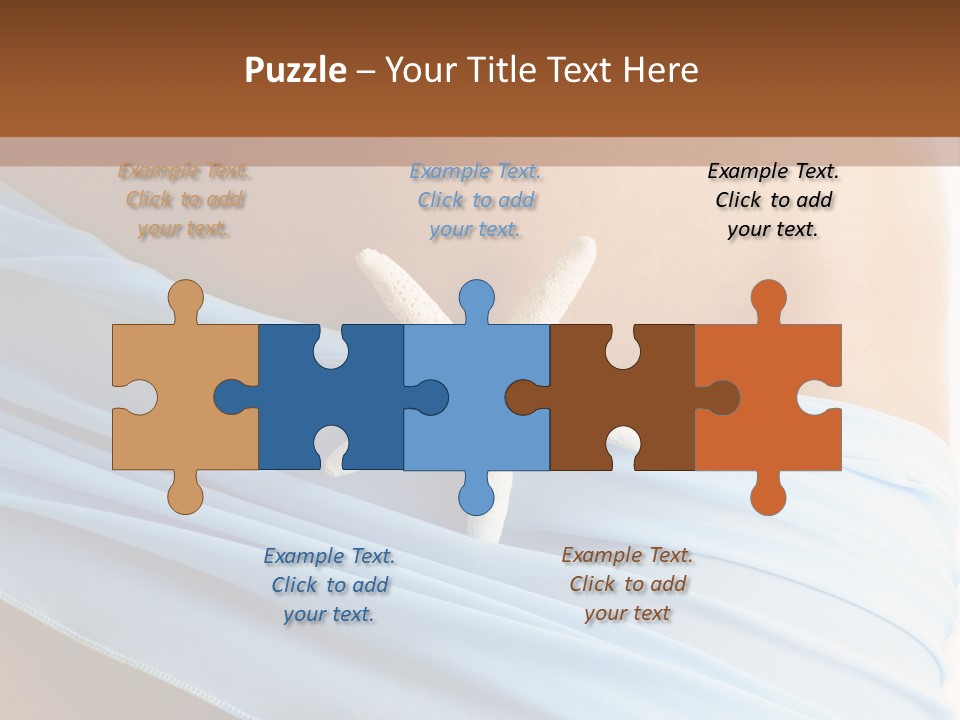 Silk Curve Waist PowerPoint Template