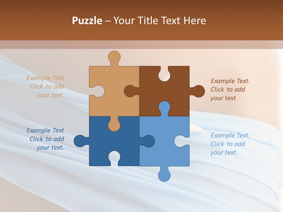 Silk Curve Waist PowerPoint Template