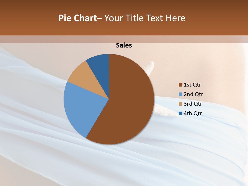 Silk Curve Waist PowerPoint Template