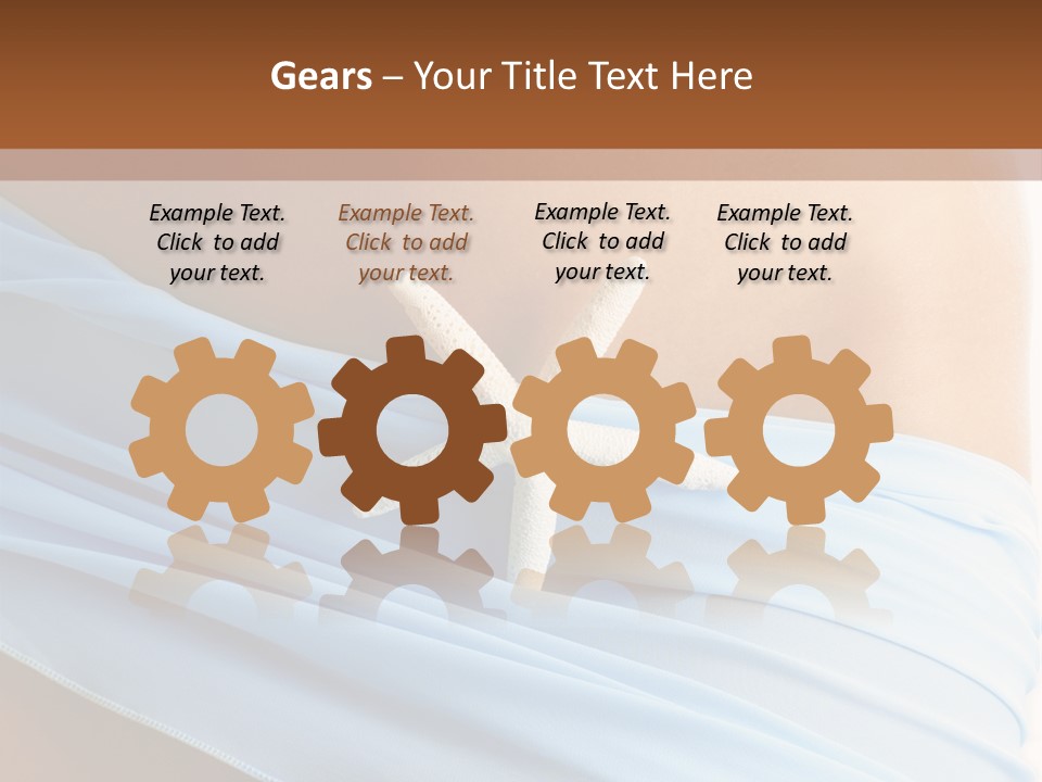 Silk Curve Waist PowerPoint Template