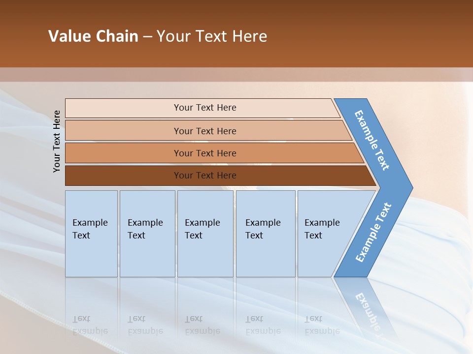 Silk Curve Waist PowerPoint Template