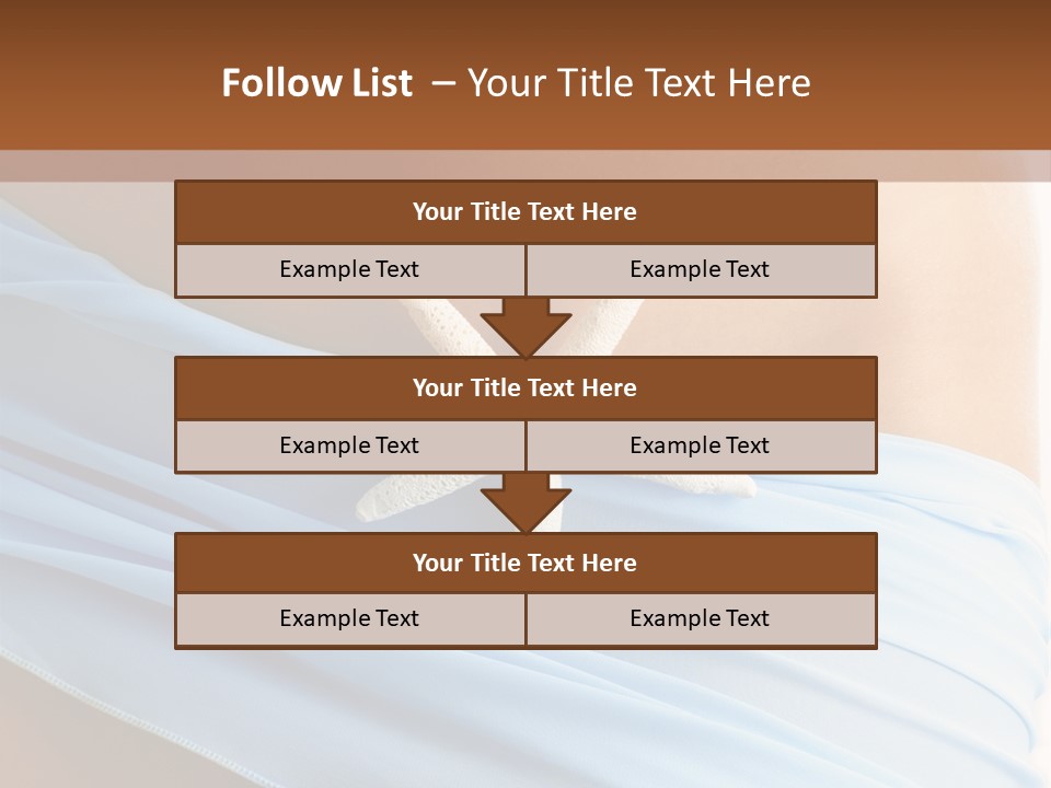 Silk Curve Waist PowerPoint Template