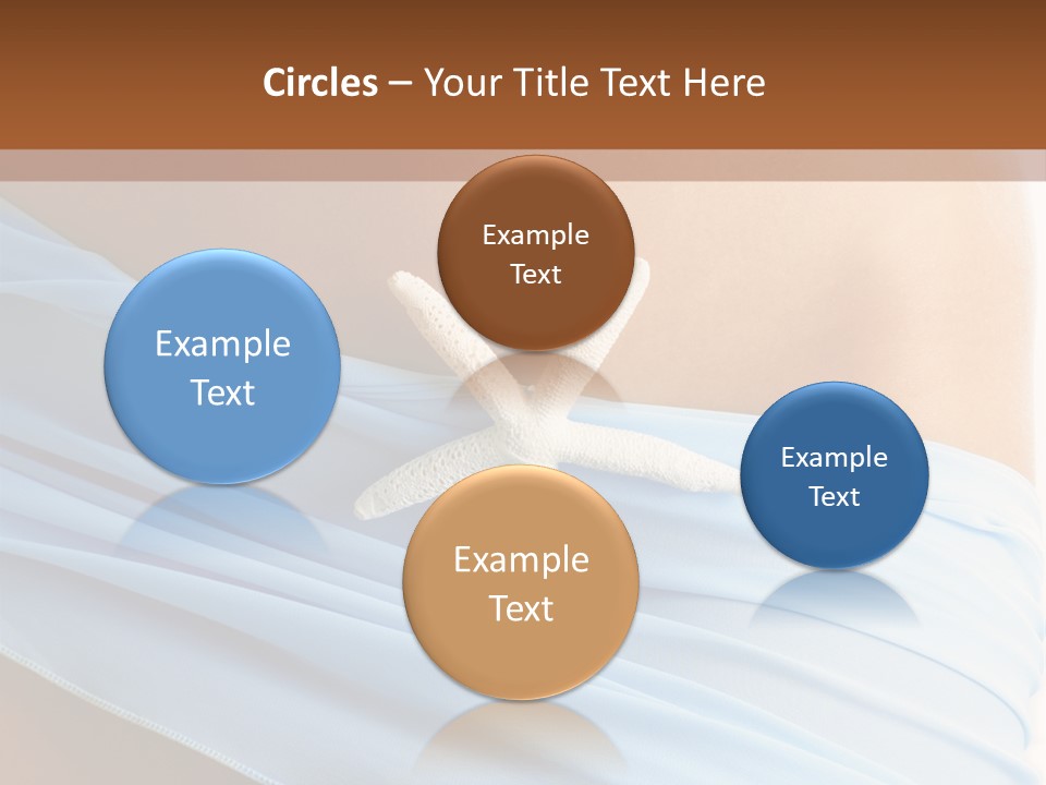 Silk Curve Waist PowerPoint Template