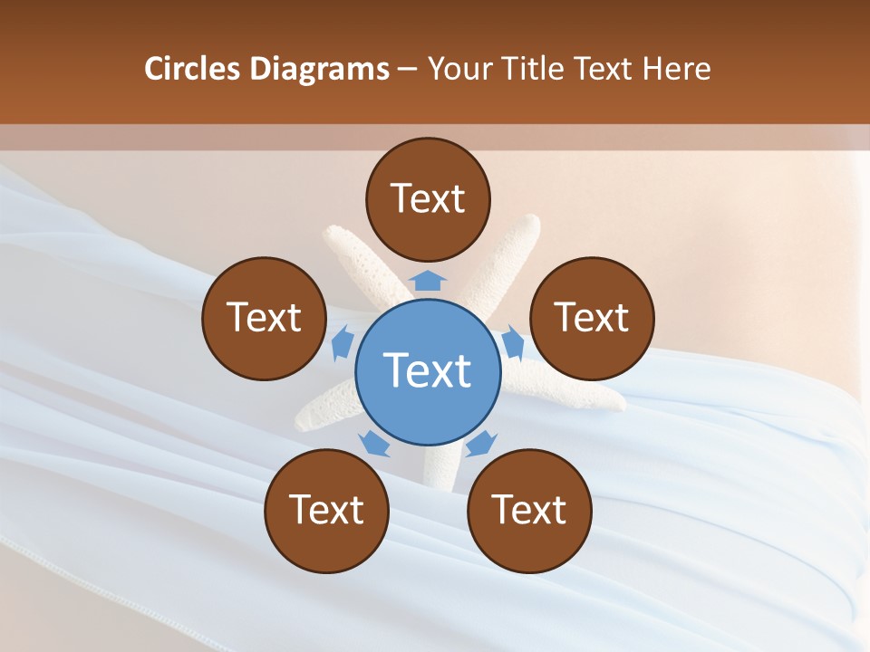 Silk Curve Waist PowerPoint Template