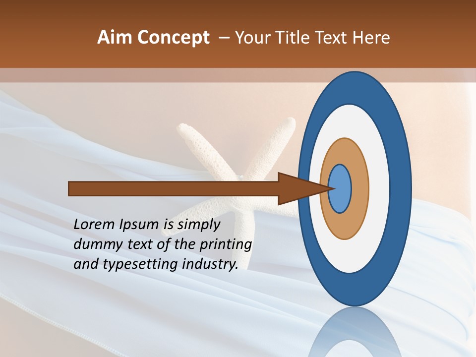Silk Curve Waist PowerPoint Template