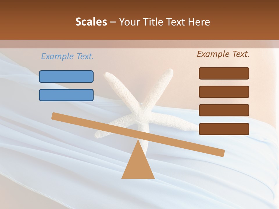 Silk Curve Waist PowerPoint Template
