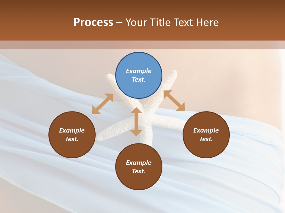 Silk Curve Waist PowerPoint Template